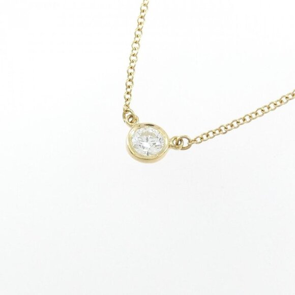 Tiffany & Co. 18K Yellow Gold and Rose Gold 0.08ct - 0.14ct  Tiffany & Co. by the Yard Necklace